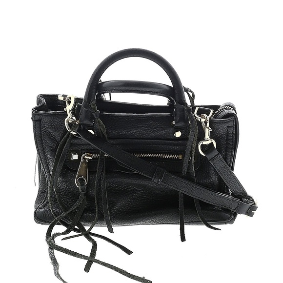 SAVE $324 - REBECCA MINKOFF LEATHER SATCHEL - Picture 1 of 4